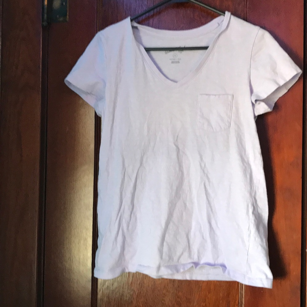 Plain purple tee